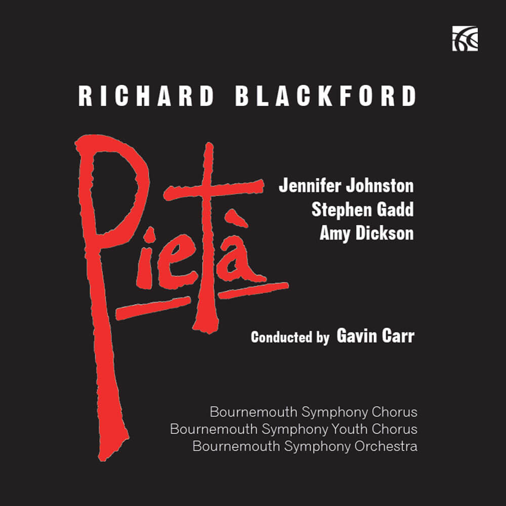 Album cover for Richard Blackford's Pietà.